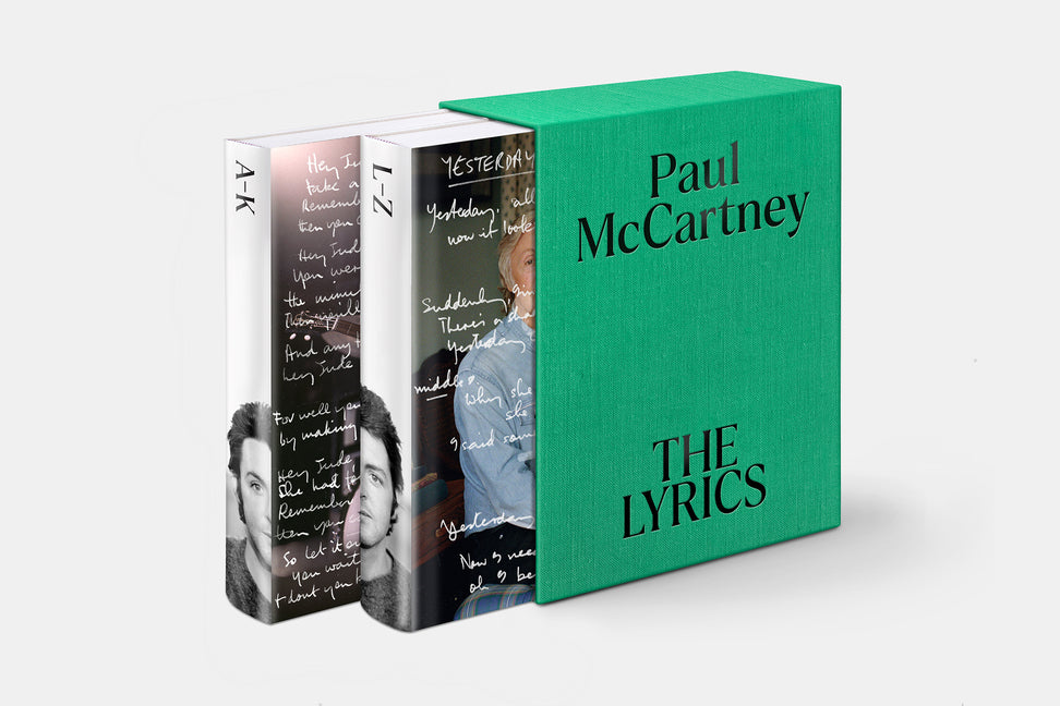 Paul McCartney The Lyrics Book Blank Canvas Bookstore