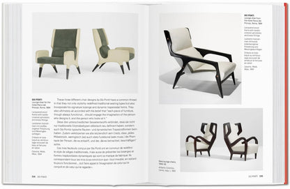 1000 chairs coffee table book open