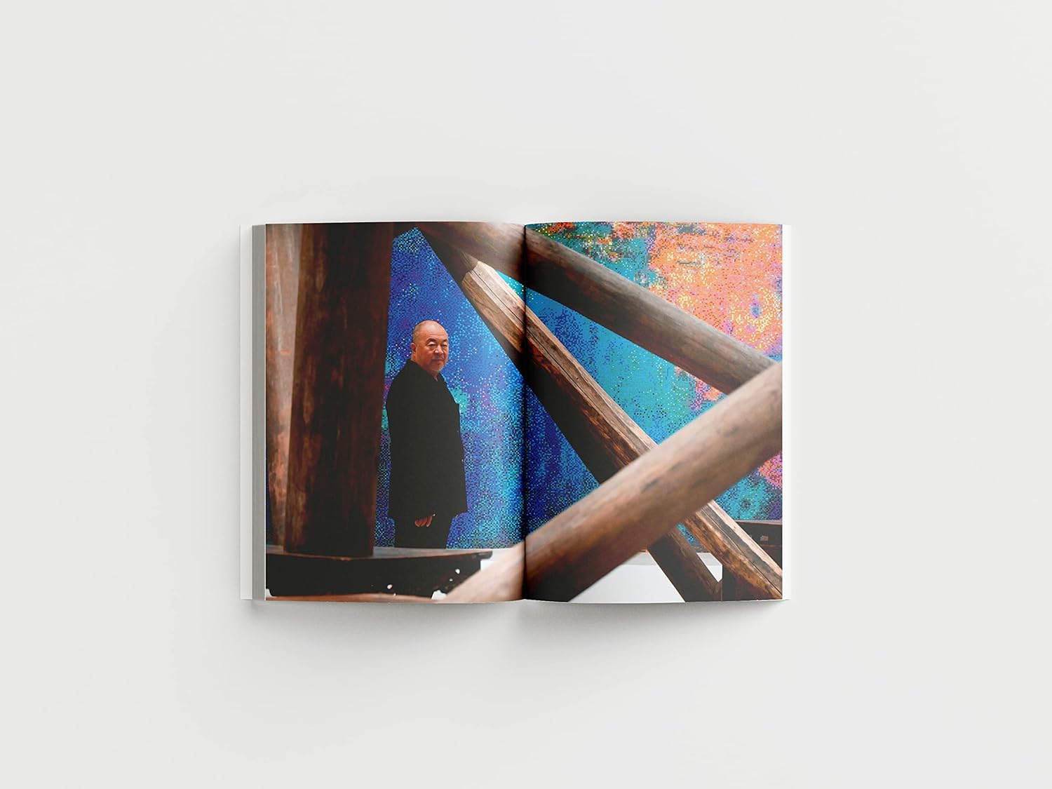 Ai weiwei making sense book open