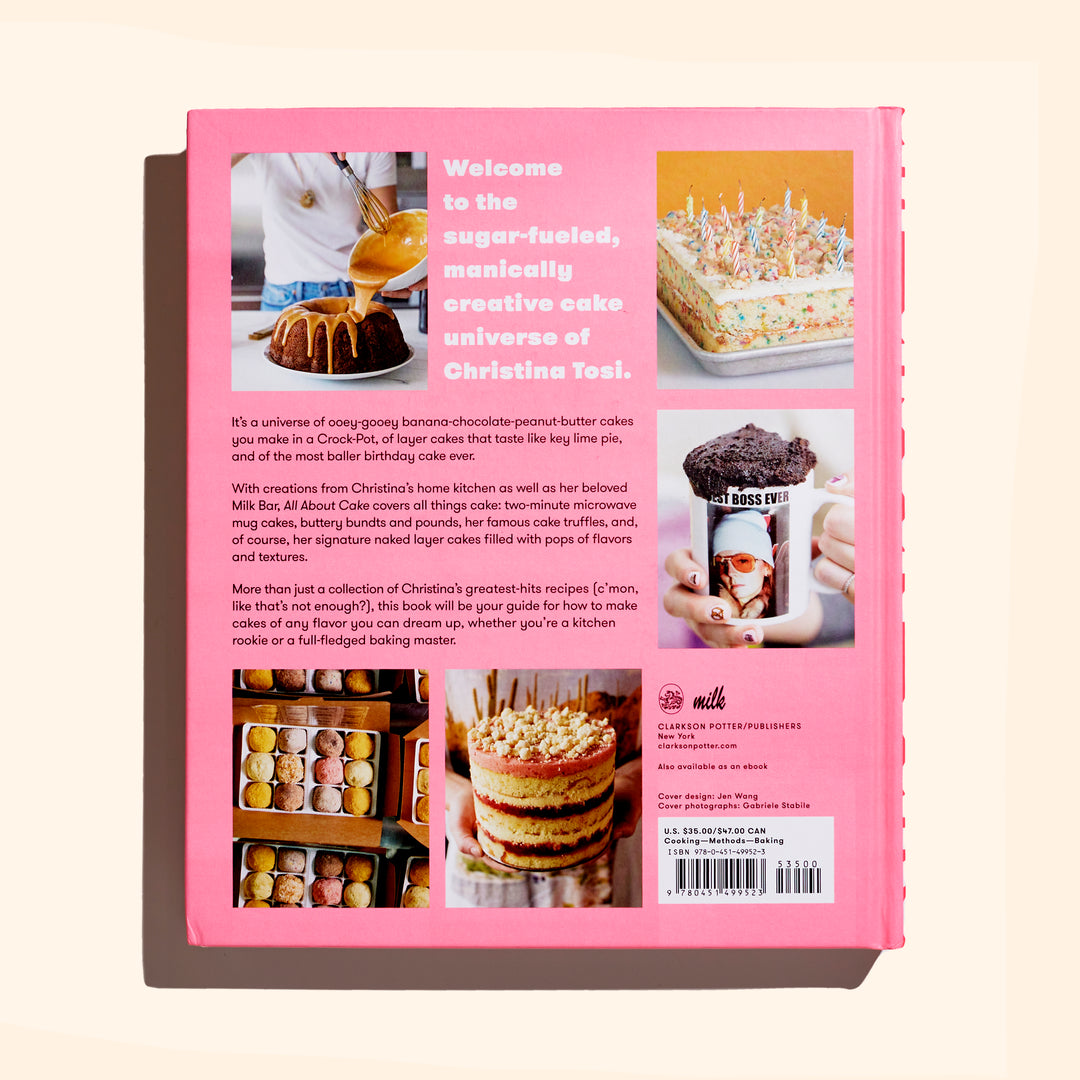 All about cake book back