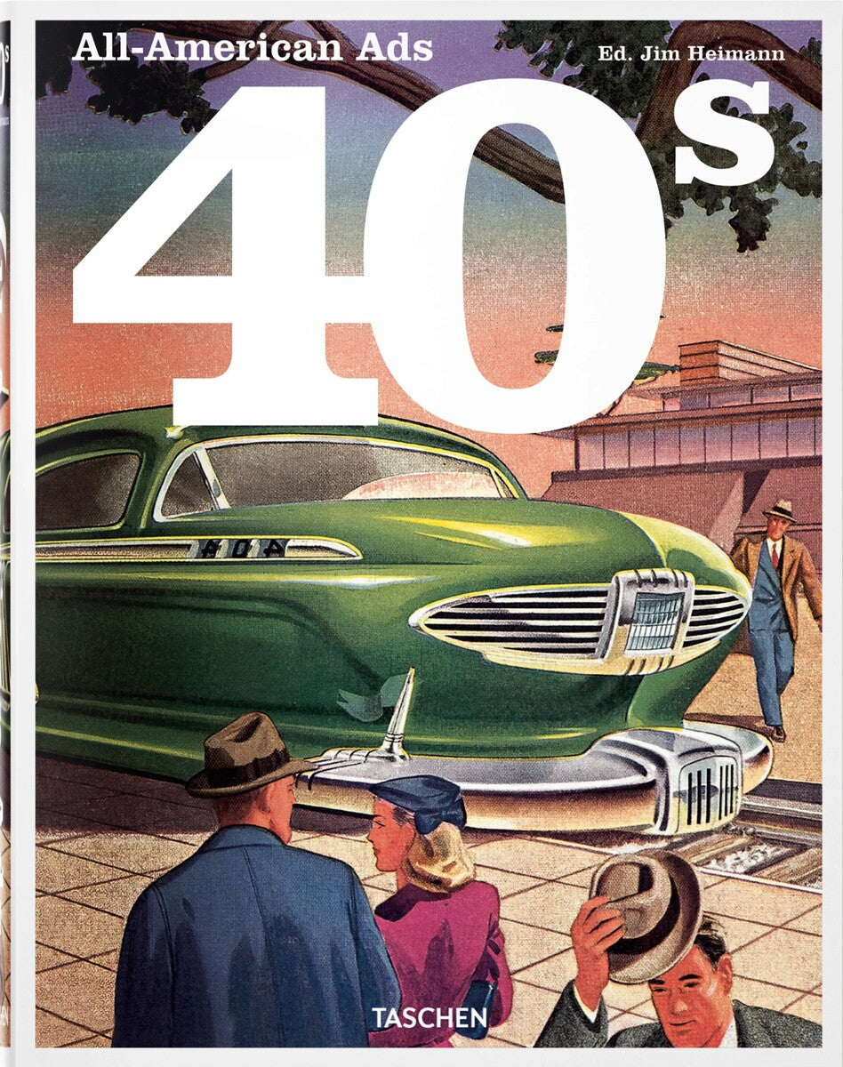 All-American Ads of the 40s book cover