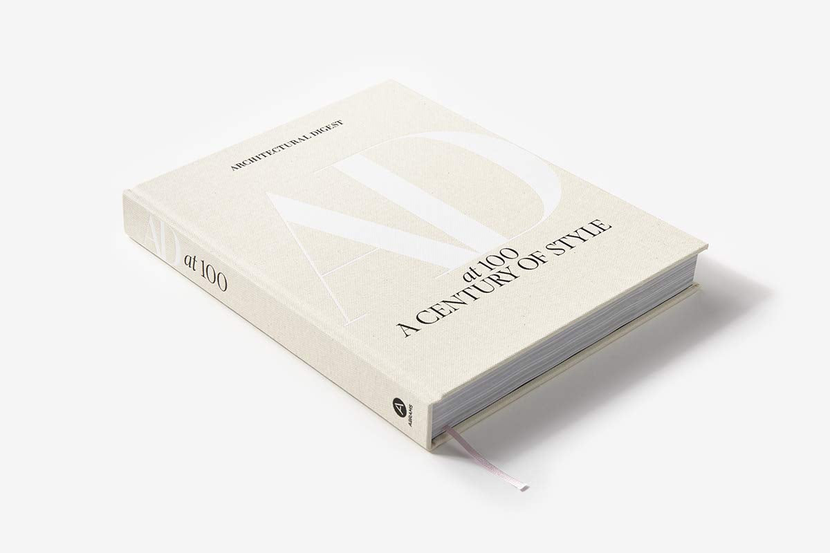 Architectural digest 100 book side