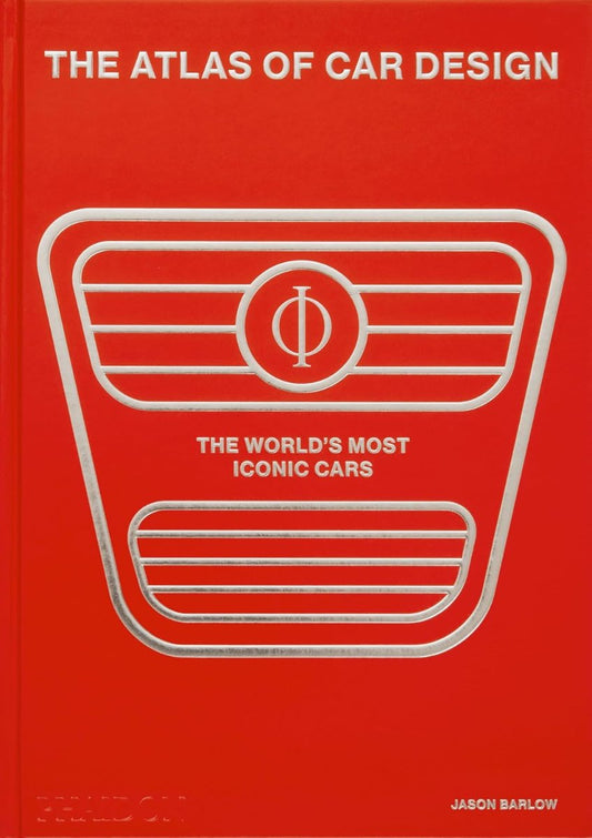 The Atlas of Car Design (Rally Red Edition) book cover