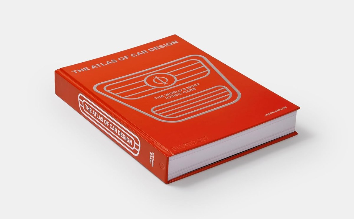 The Atlas of Car Design (Rally Red Edition) book cover