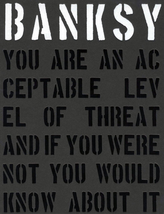 Banksy Acceptable Level of Threat book cover