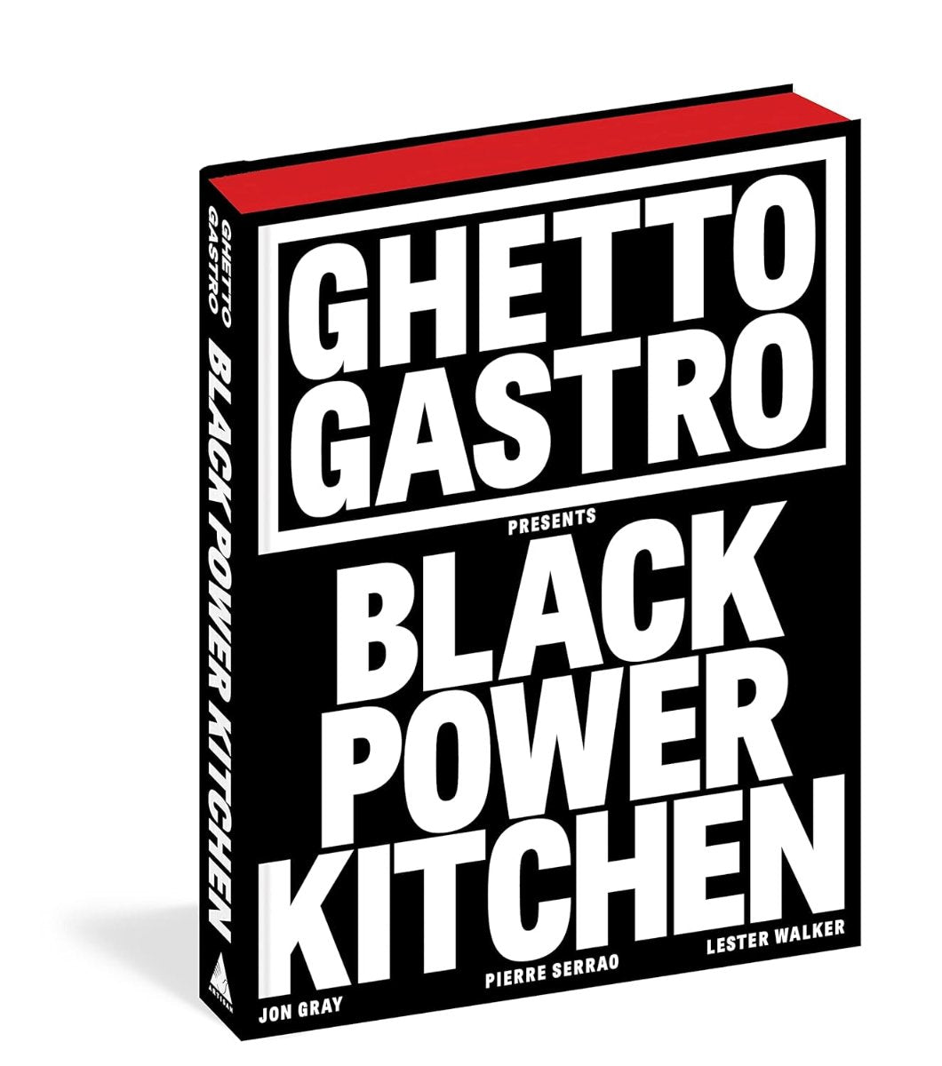 Black power kitchen book side