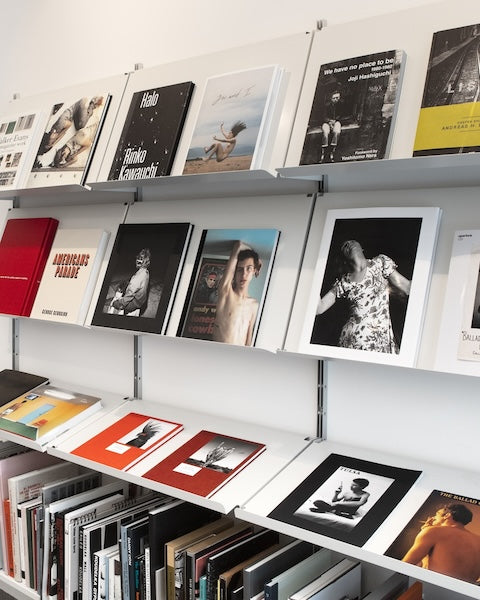 Blank Canvas Bookstore Shelf