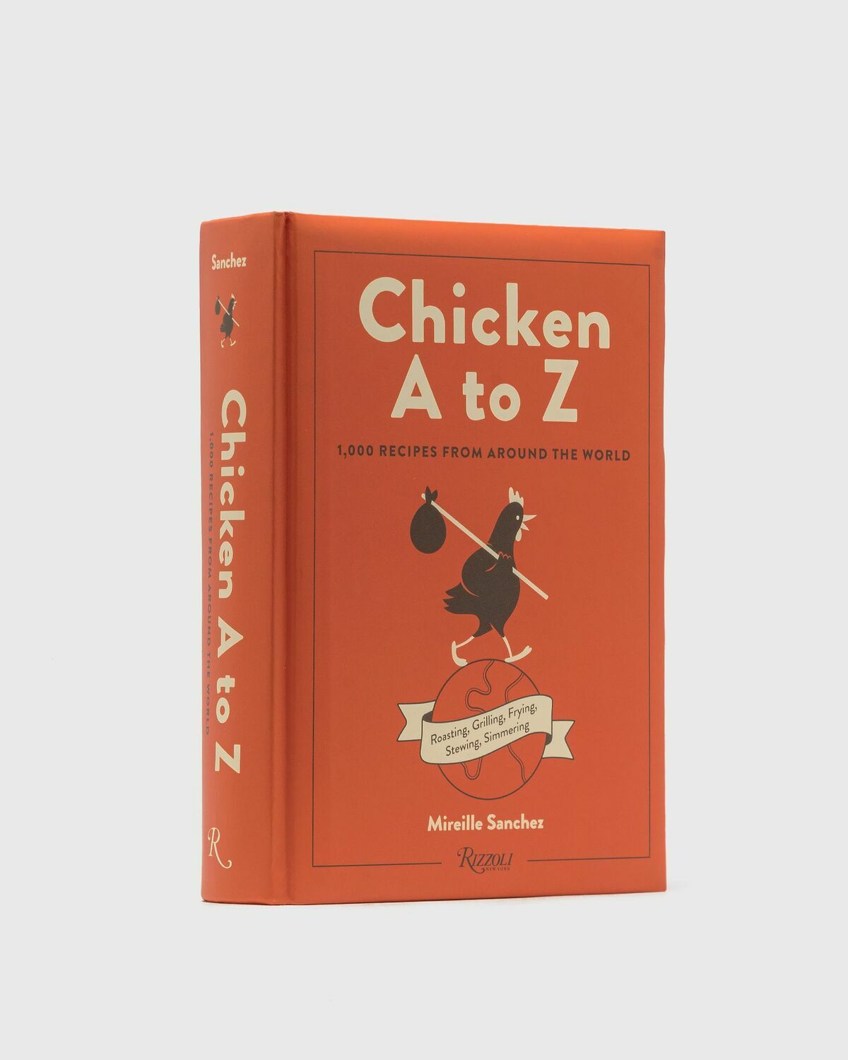 Chicken a to z book side