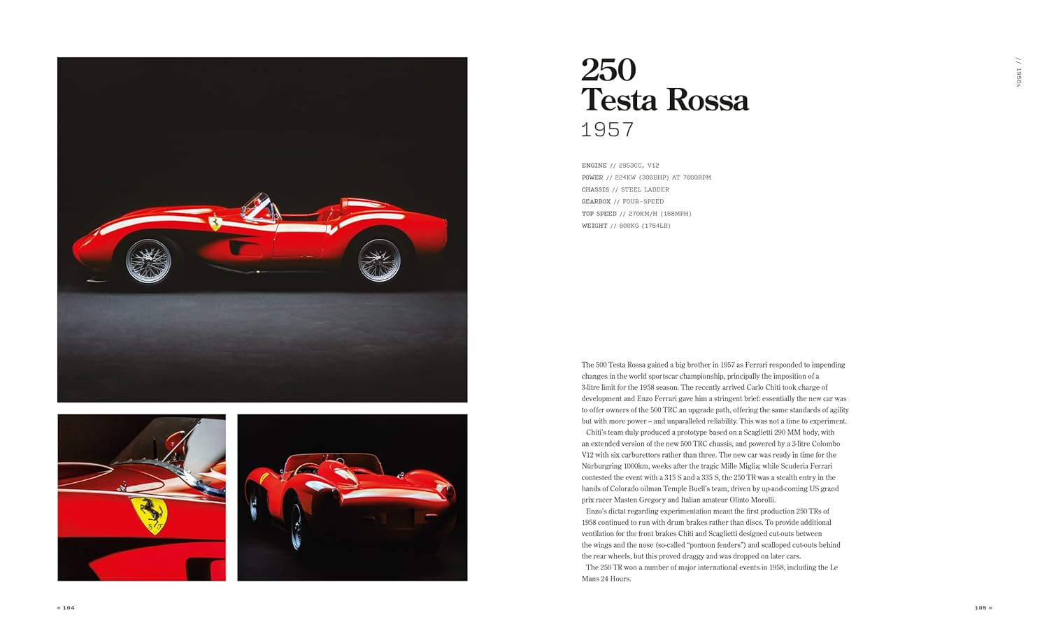 Dream in red ferrari book inside