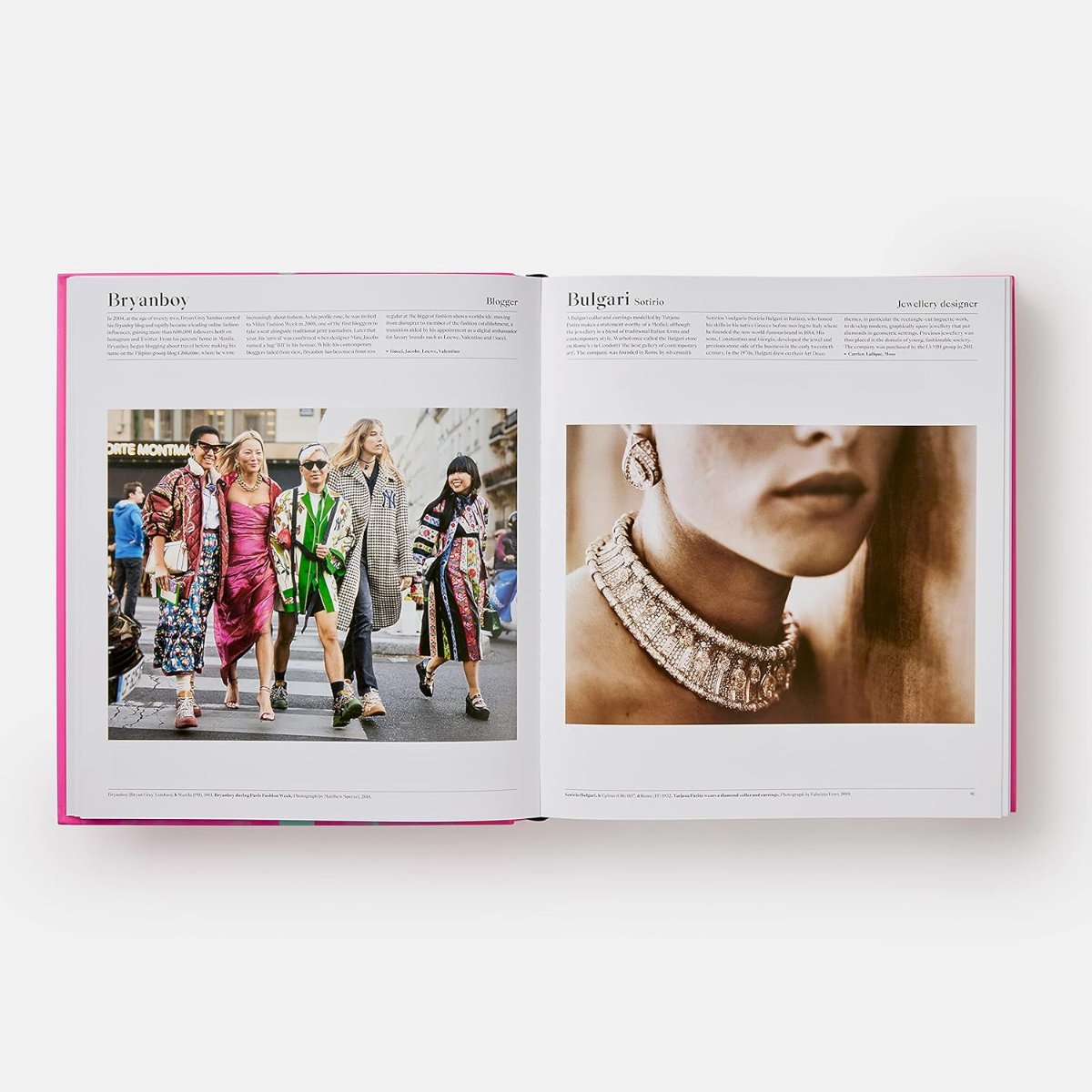 Fashion book inside