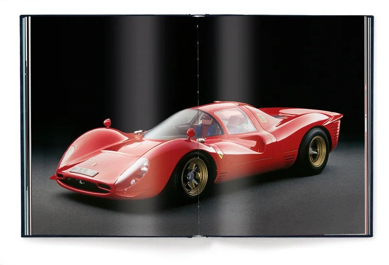 Ferrari book passion design inside