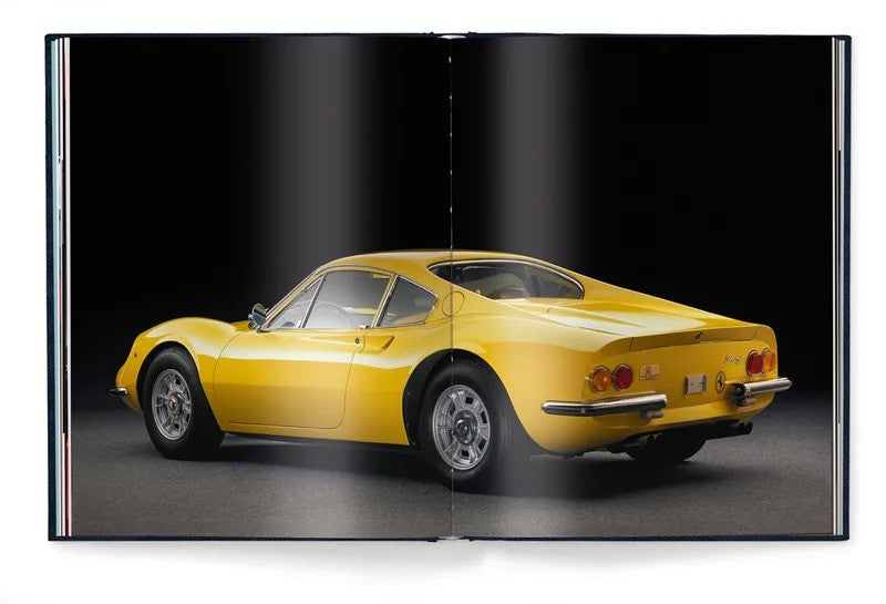 Ferrari book passion design inside