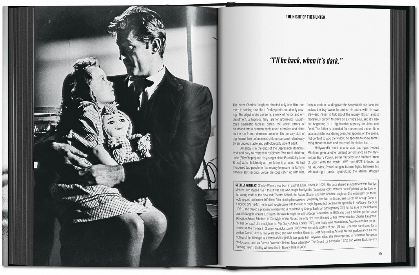 Film noir book inside