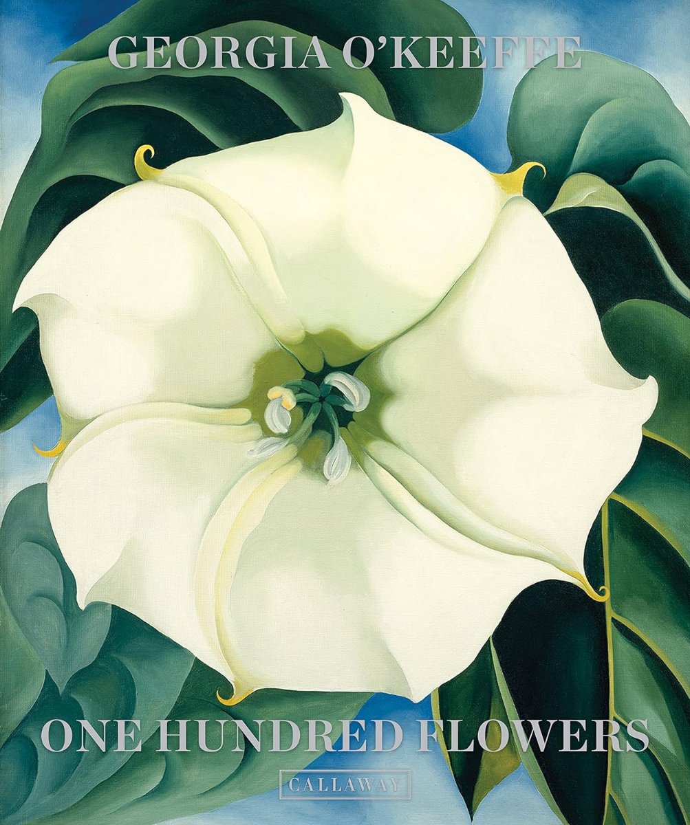 Georgia okeeffe one hundred flowers book cover