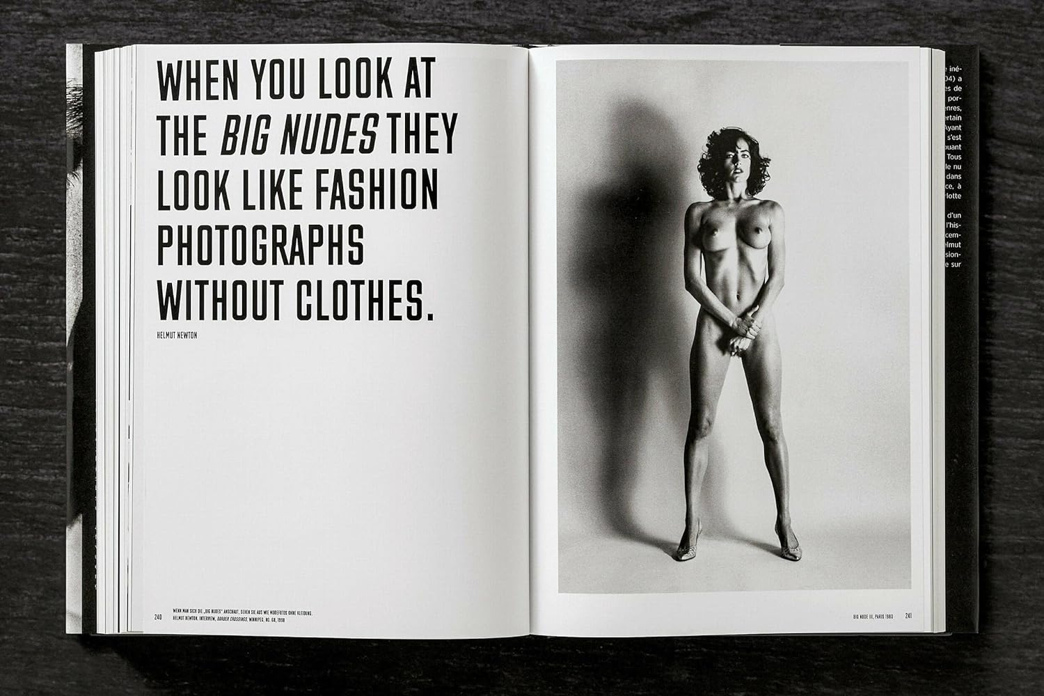 Helmut newton legacy book inside