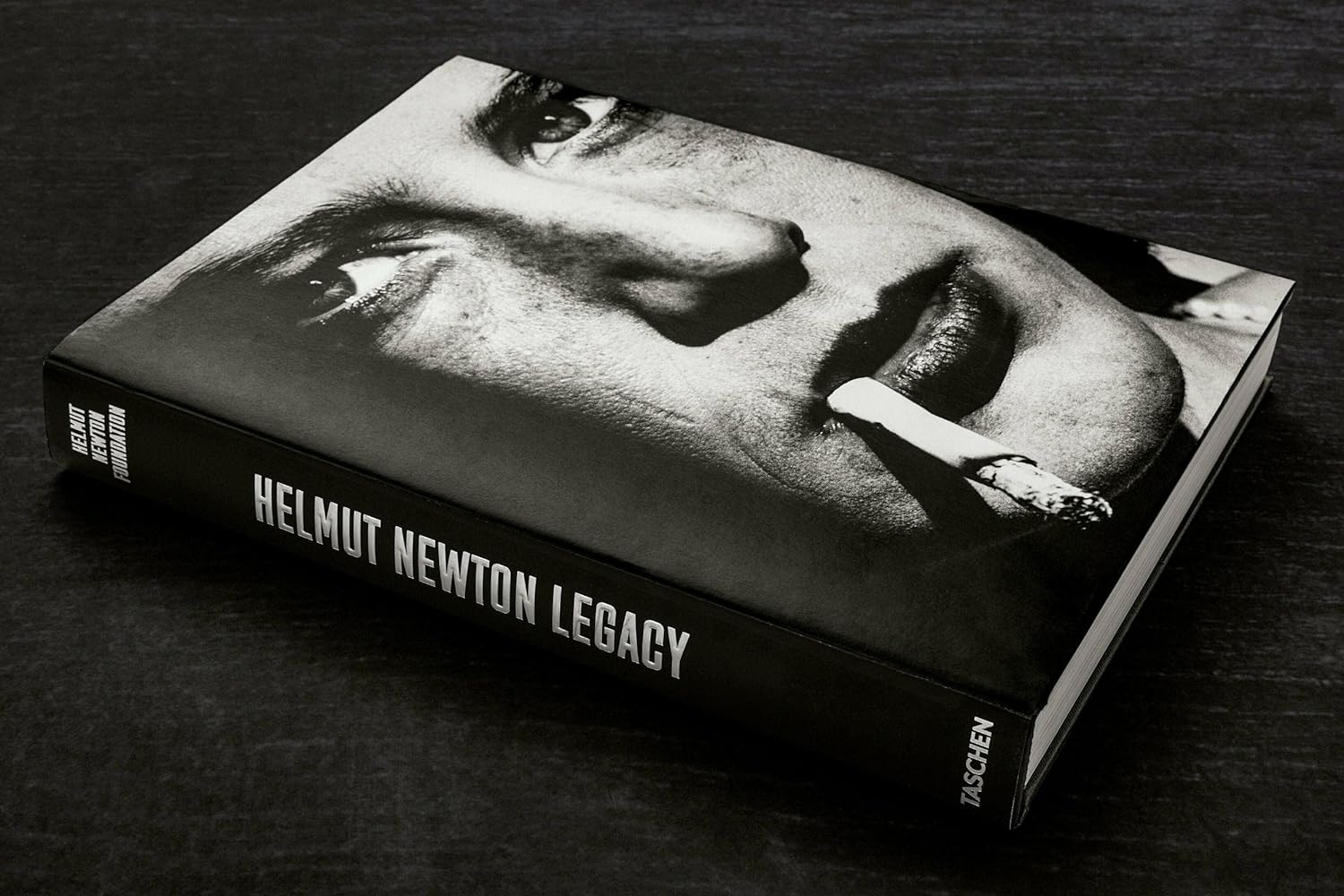 Helmut newton legacy book side