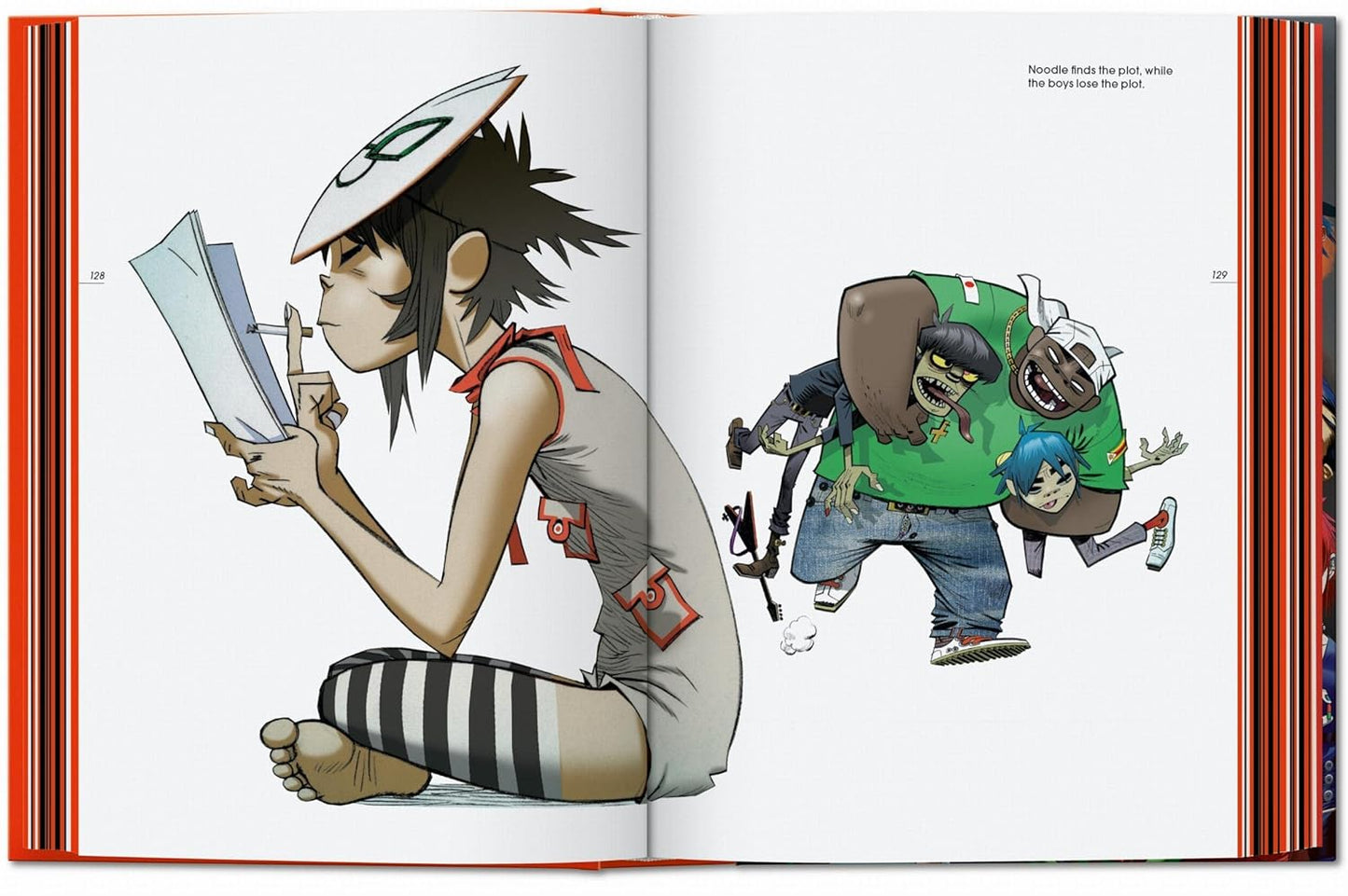 Jamie hewlett book inside