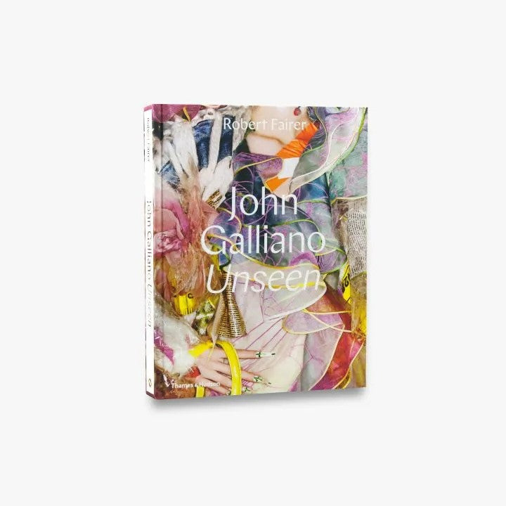 John galliano unseen book side