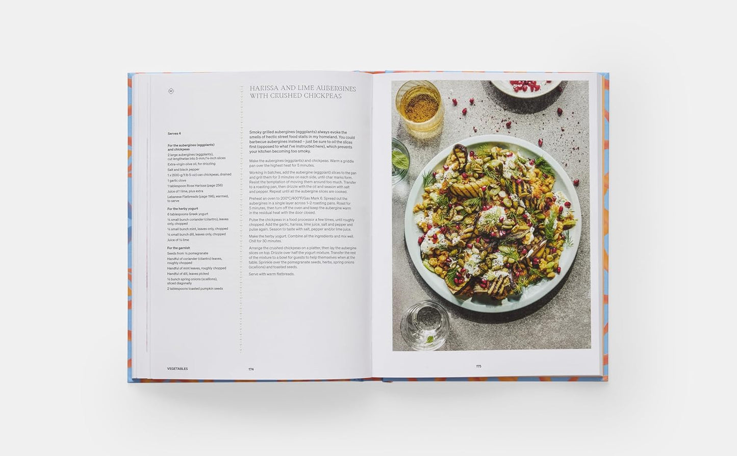 Levantine vegetarian book inside