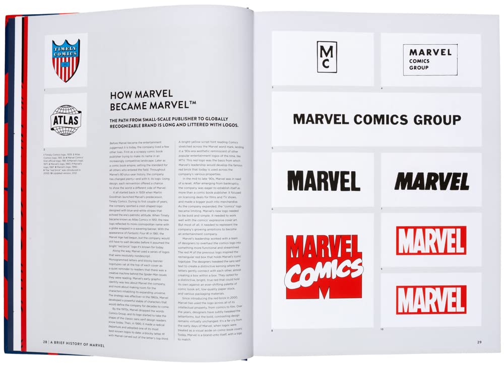 Marvel by design book inside