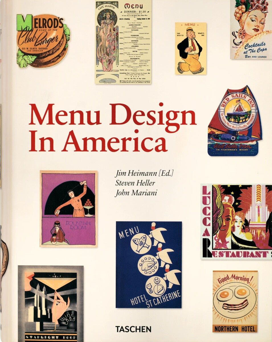 Menu Design in America book cover