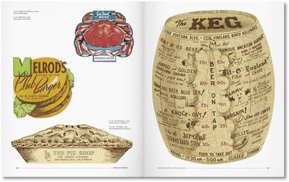 Menu design america book inside