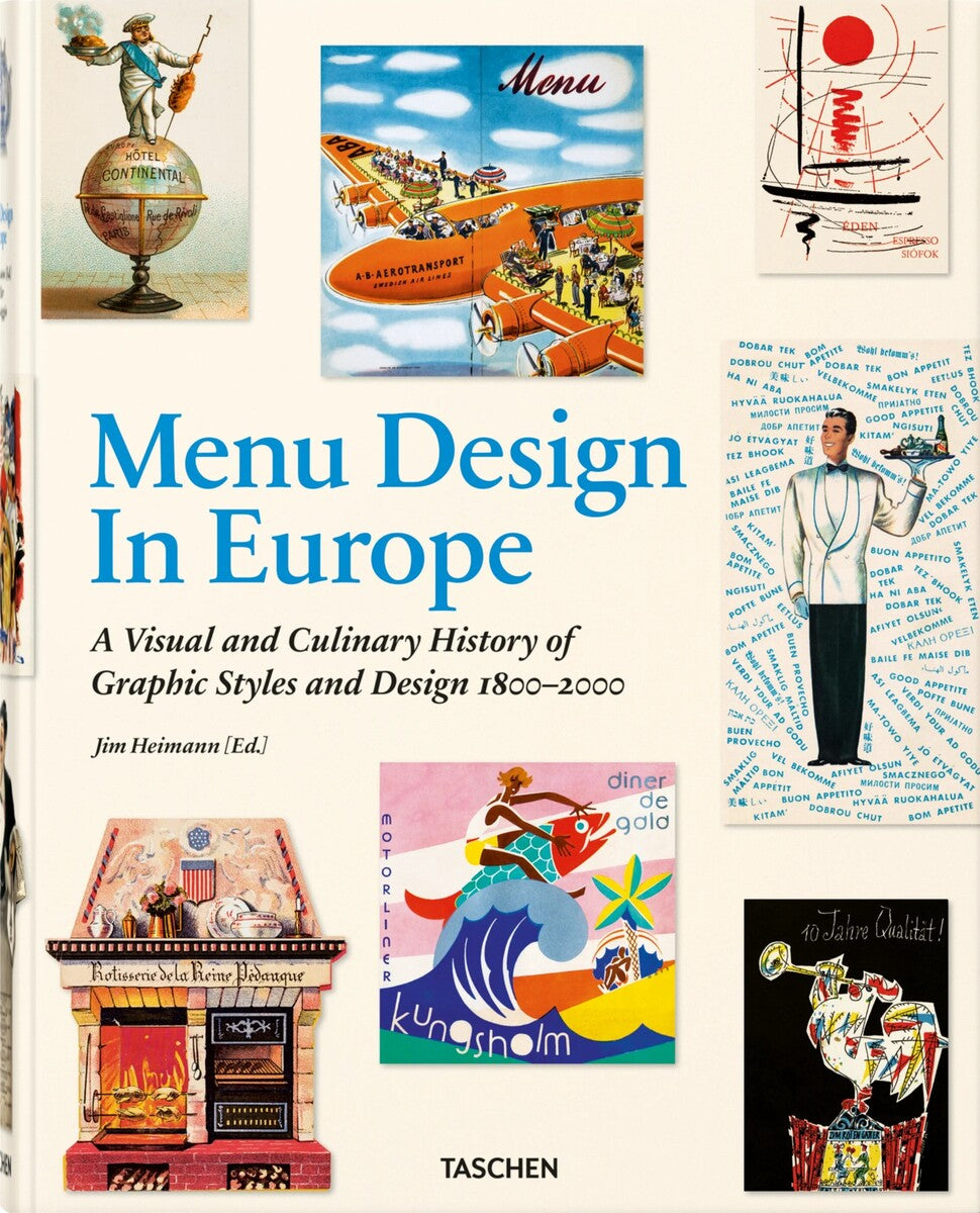 Menu Design in Europe book cover