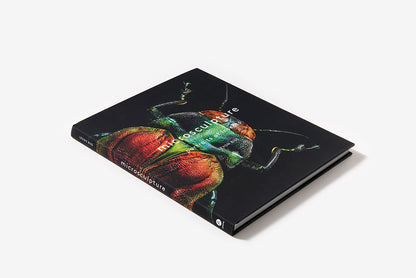 Microsculpture portraits of insects book side