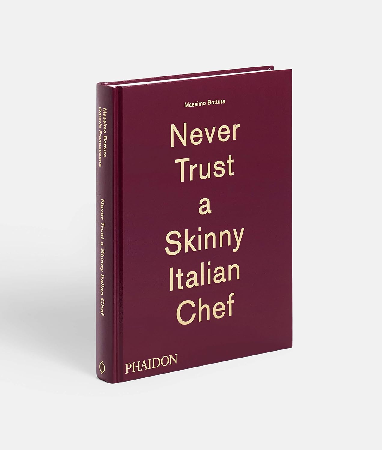 Never trust skinny italian chef book side