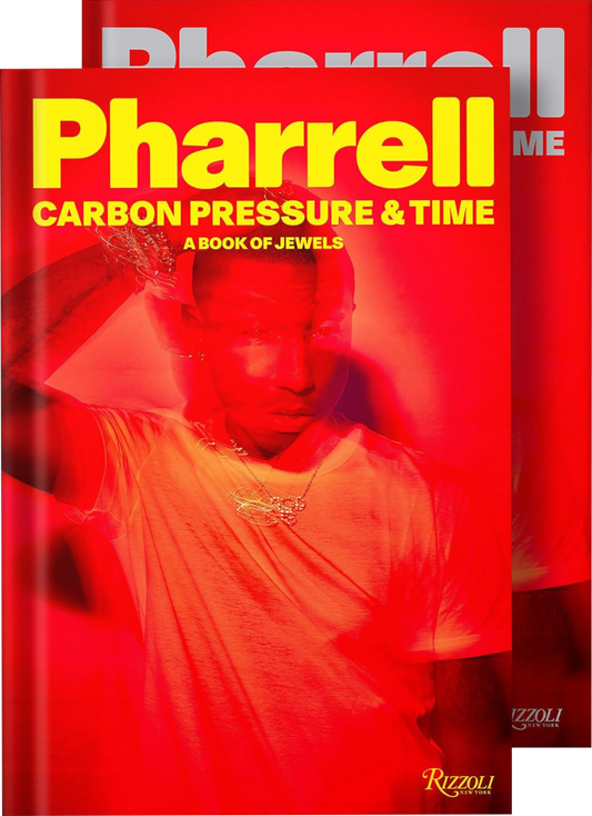 Pharrell: Carbon, Pressure & Time book covers