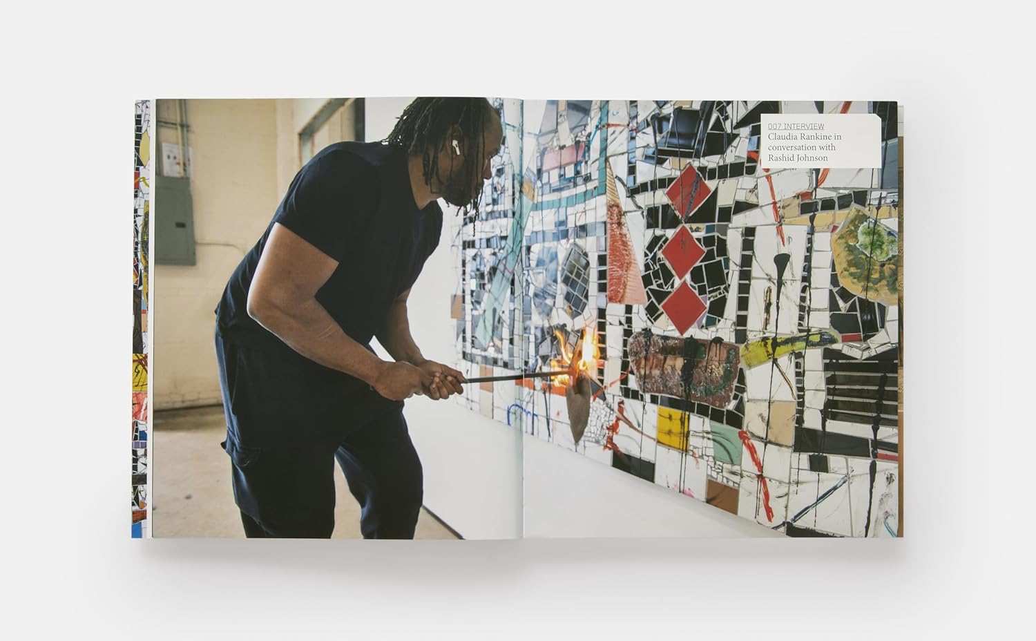 Rashid johnson book inside