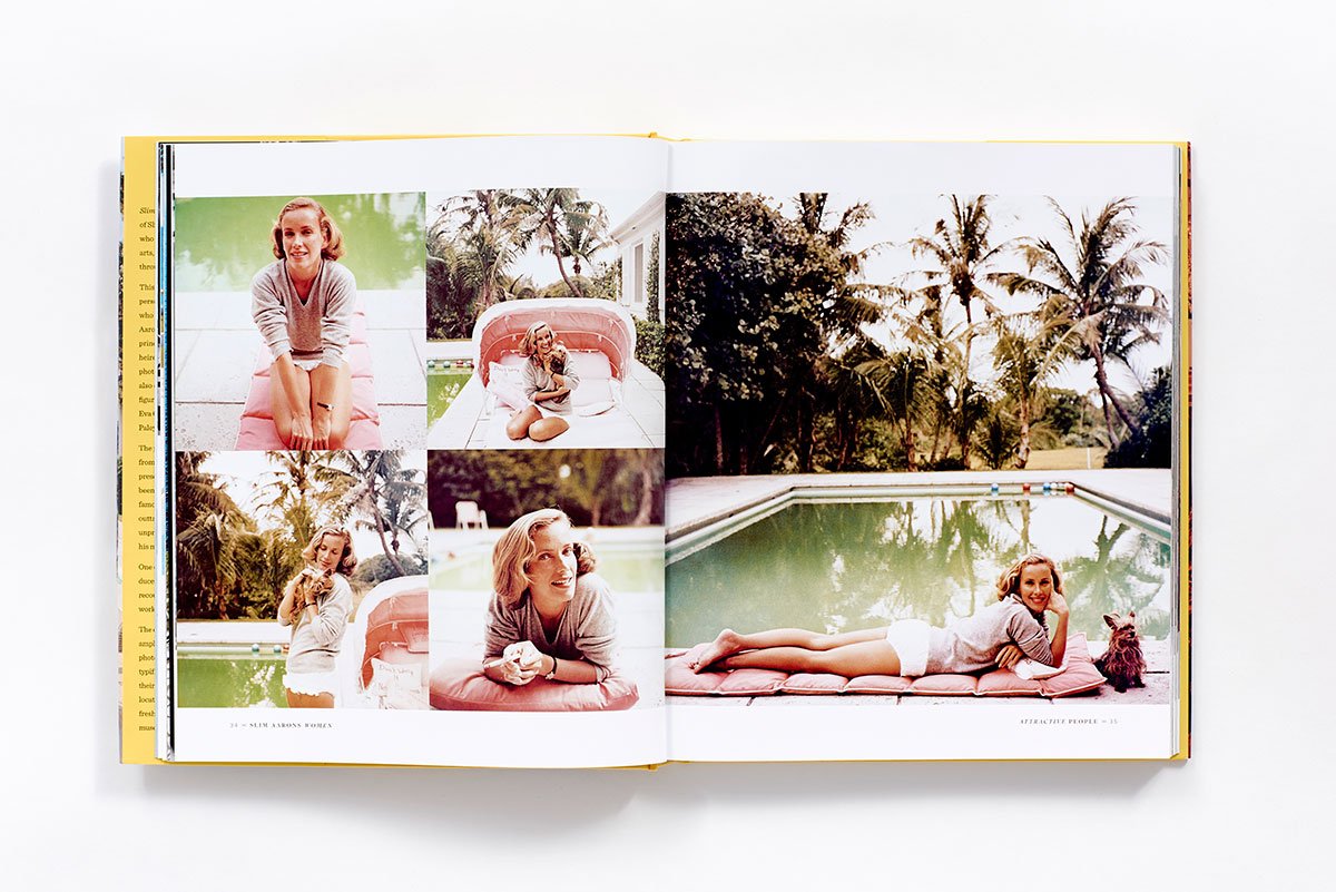 Slim aarons women book inside