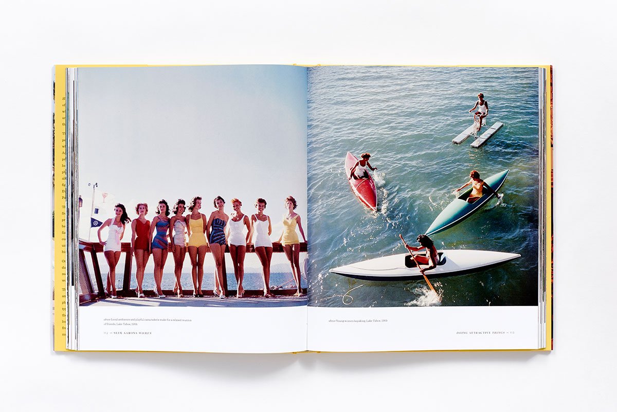 Slim aarons women book inside