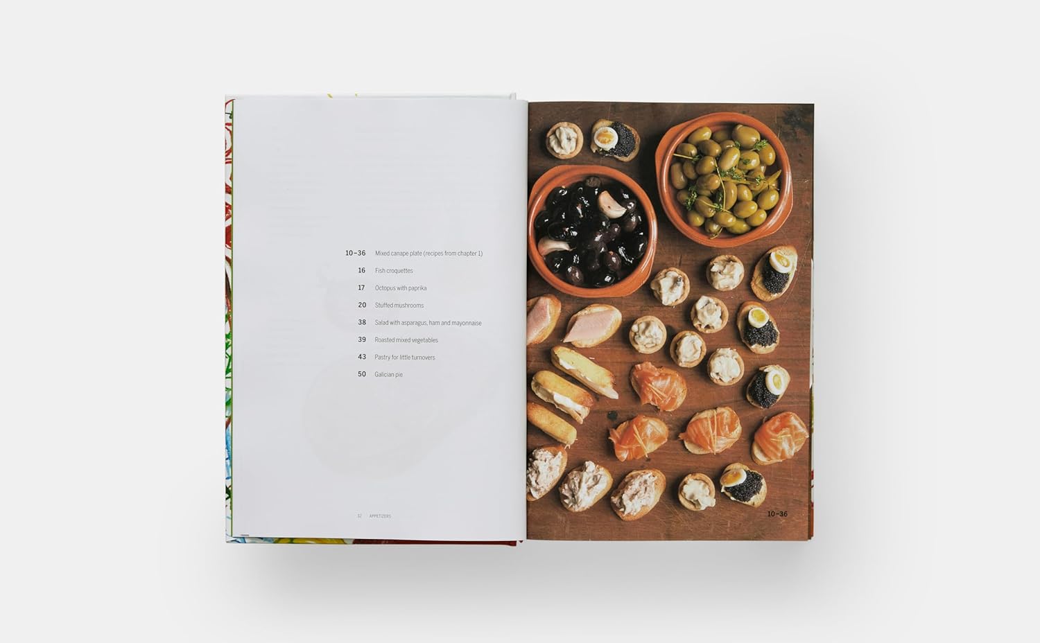 Spain cookbook inside