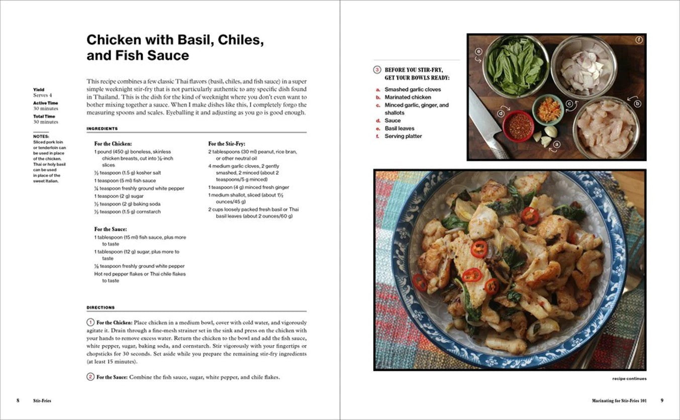 The wok book inside