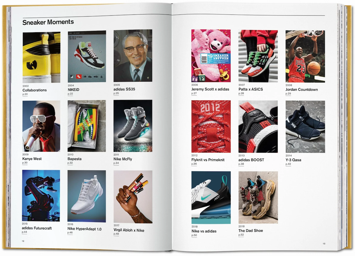 Ultimate sneaker book inside