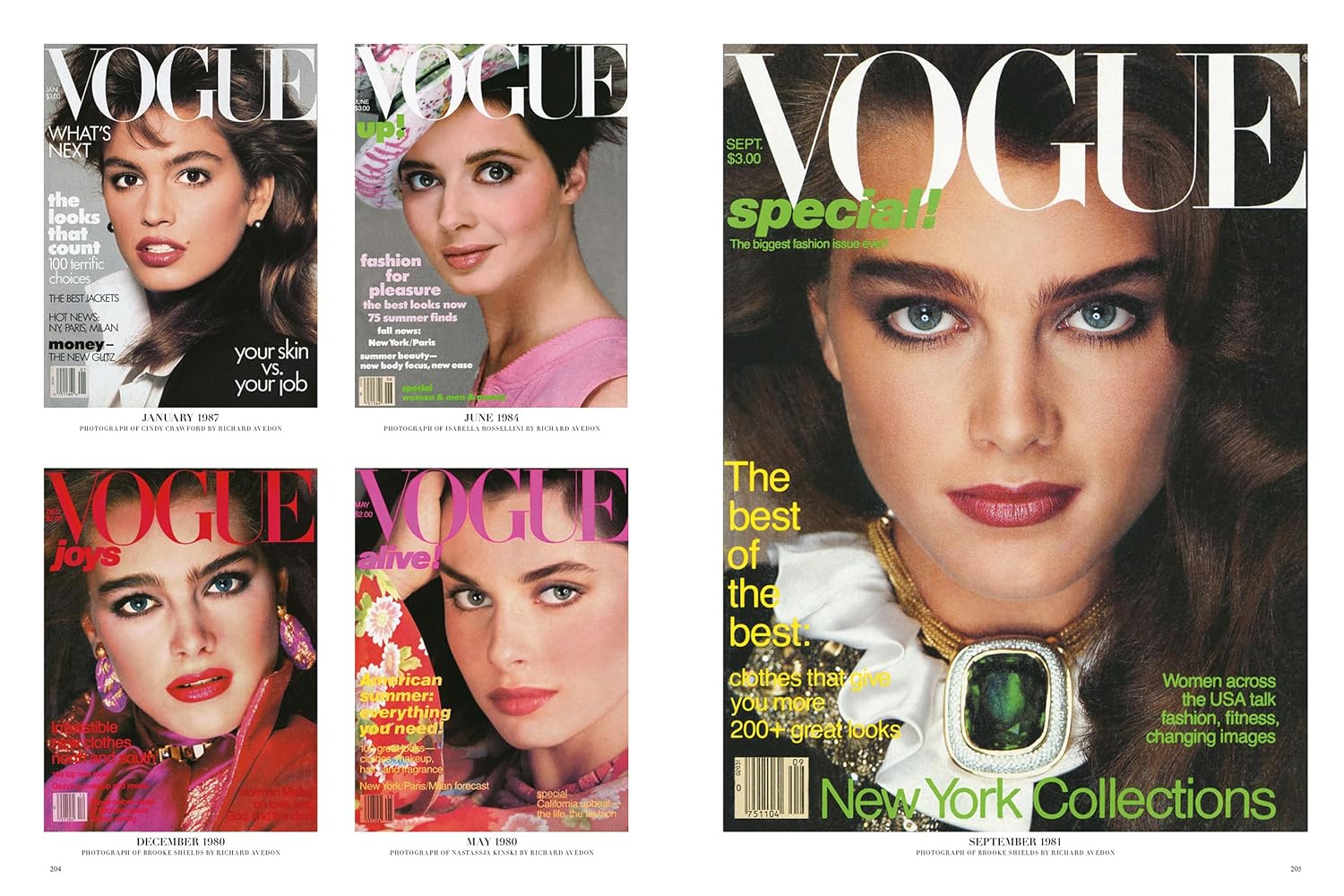 Vogue covers book inside