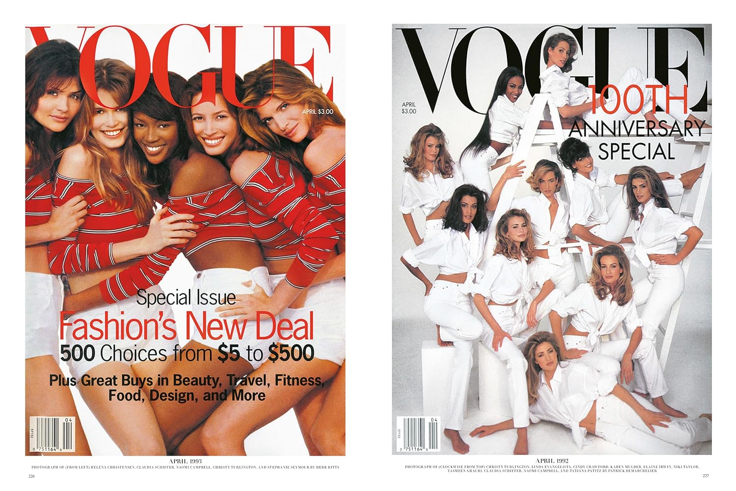 Vogue covers book inside