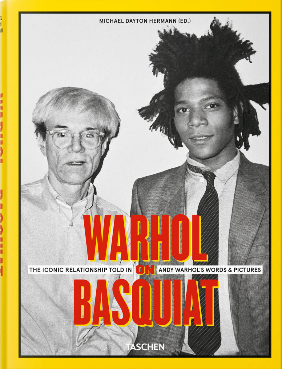 Warhol on Basquiat book cover