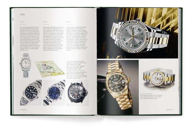 Watch book rolex inside