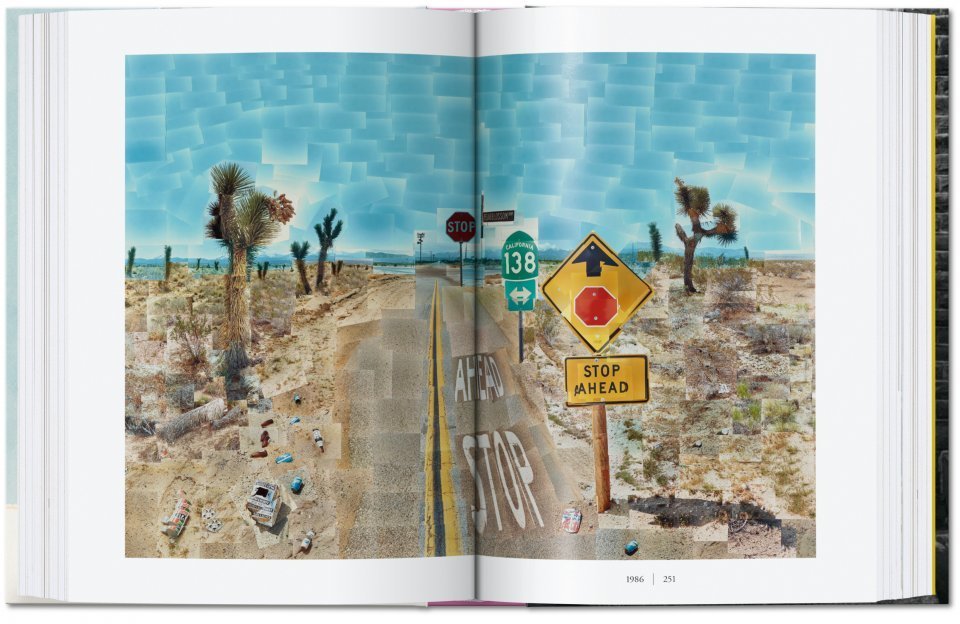 Hockney book open