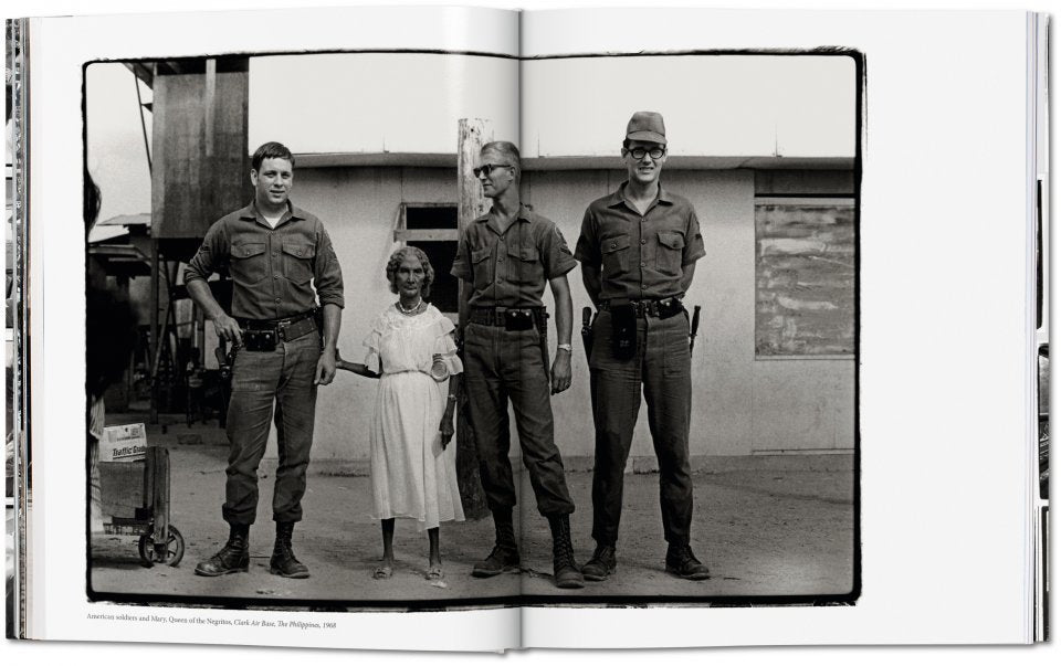 Leibovitz early years book open