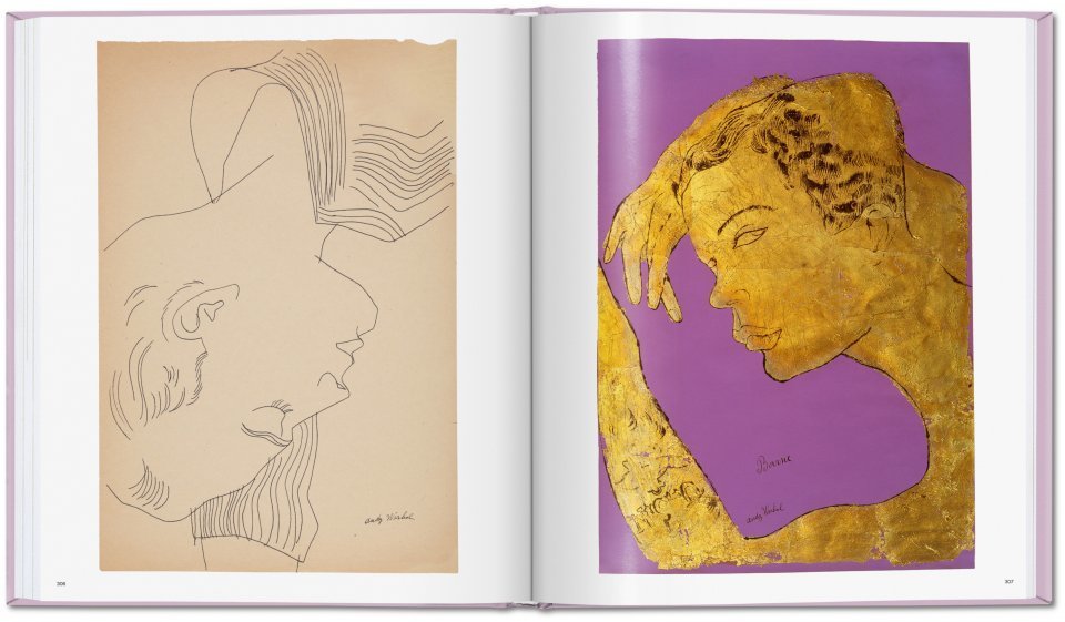 Warhol love sex desire book open